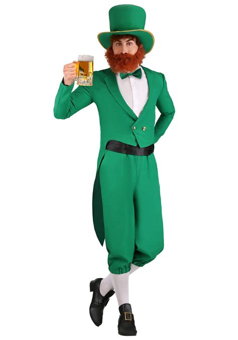 Luck of the Irish mascot costume